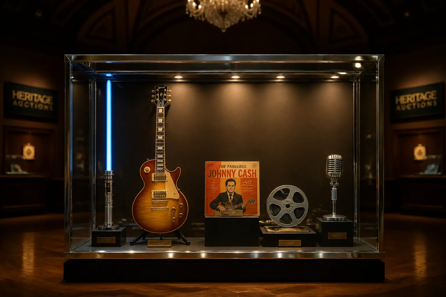 Heritage Auctions to Sell Iconic Film and Music Memorabilia, Including a Seven-Figure Star Wars Lightsaber