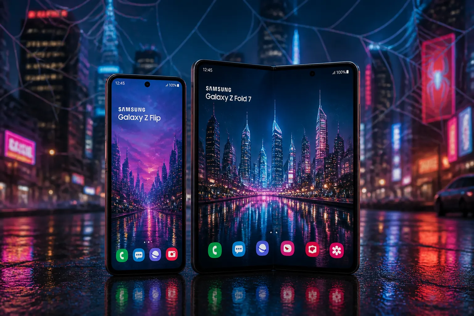 Samsungs Galaxy Z Flip and Z Fold 7 Set to Star in Sonys Spider-Man: Brand New Day