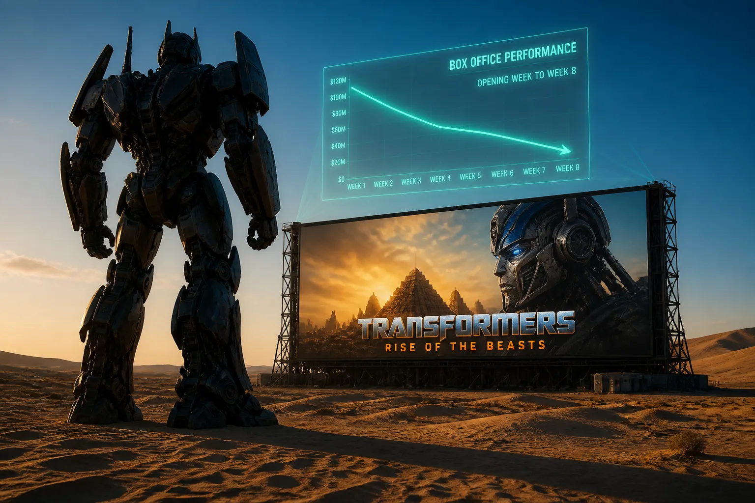 Desert Warriors Record-Low Box Office, Transformers 4K Re-Release, and Other 2026 Entertainment Milestones