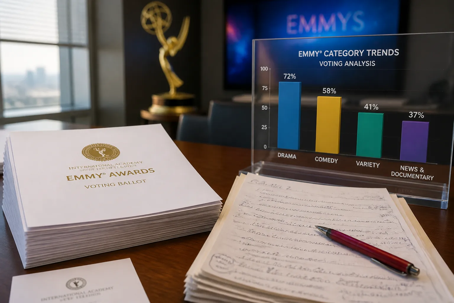Emmy Ballot Reveals Surprising Casting, Writing, and Category Trends for 2026