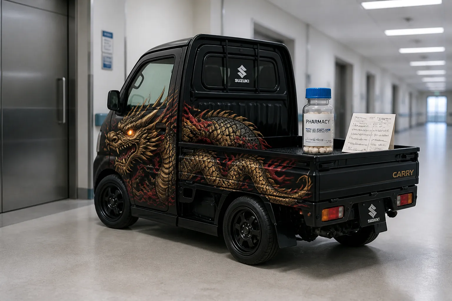 Jorma Taccone Buys Dragon-Wrapped Japanese Kei Van After Painkiller-Heavy Recovery