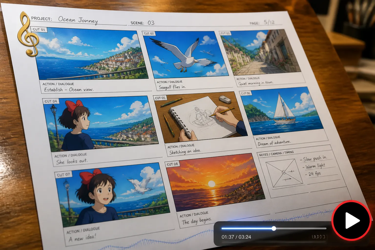 MAPPA Announces 2027 Netflix Anime Adaptation of Naoki Fujitas Beat & Motion