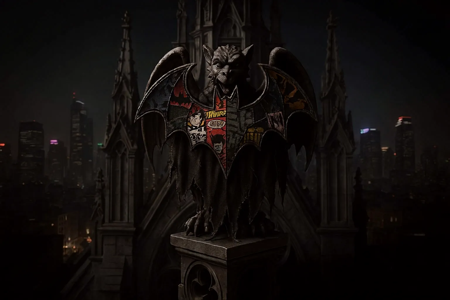 Batman: Gargoyle of Gotham #4 Released - Makeshift Batsuit Sparks Cosplay Craze