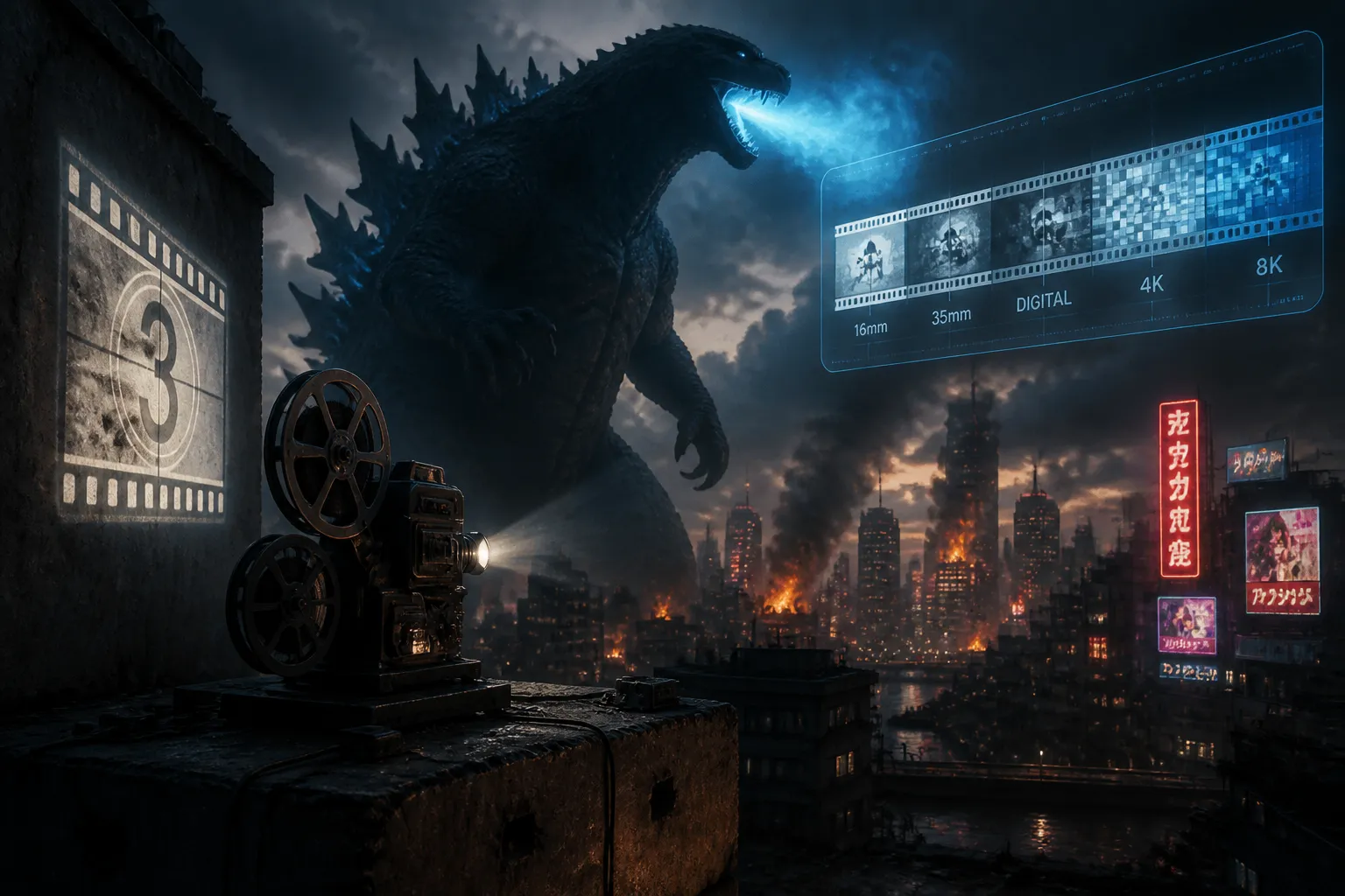 From Fire to Fury: Tracing Godzillas Atomic Breath Through Decades of Kaiju Cinema
