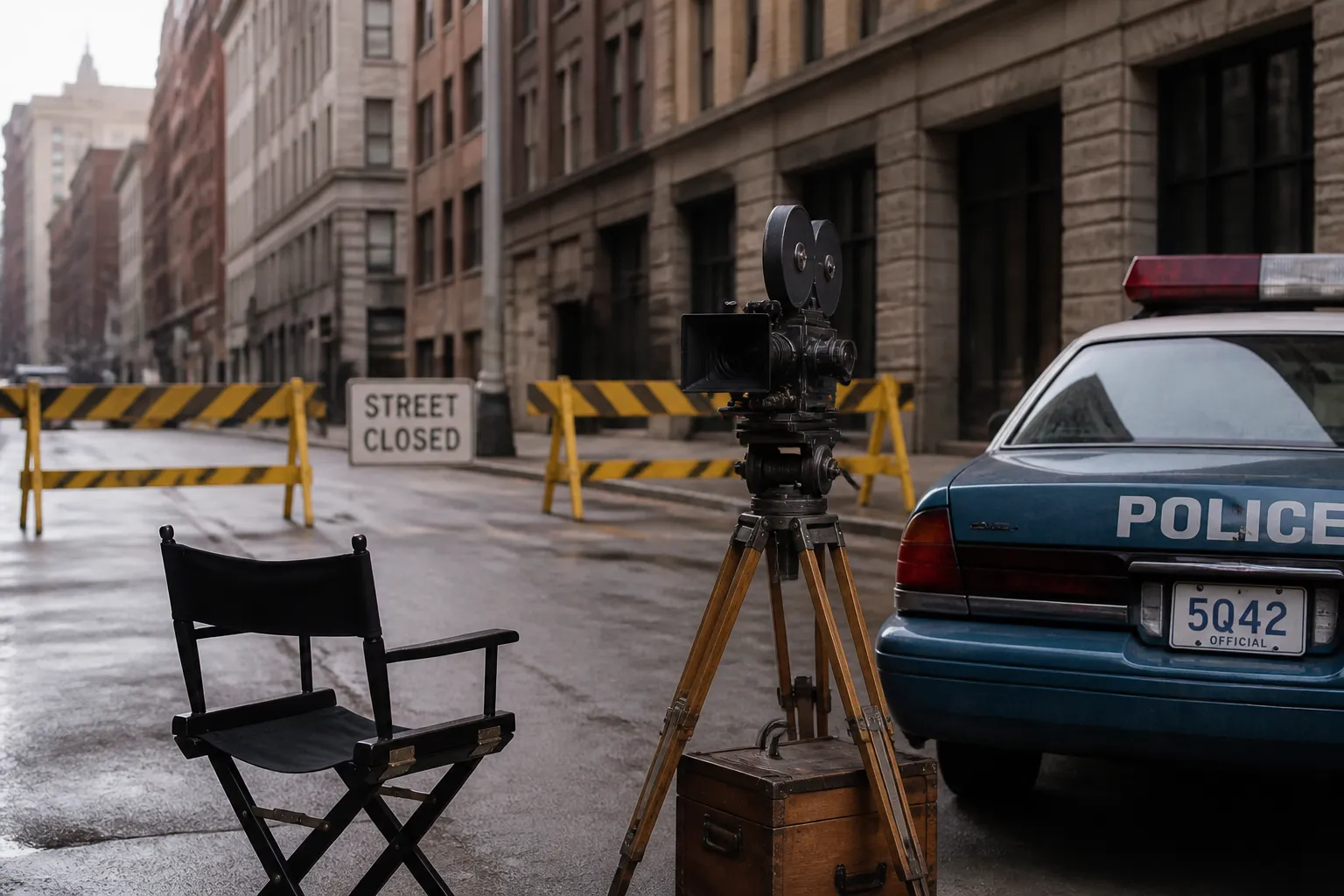 Santa Rosa Streets Shut for Independent Film Depicting Immigration Enforcement