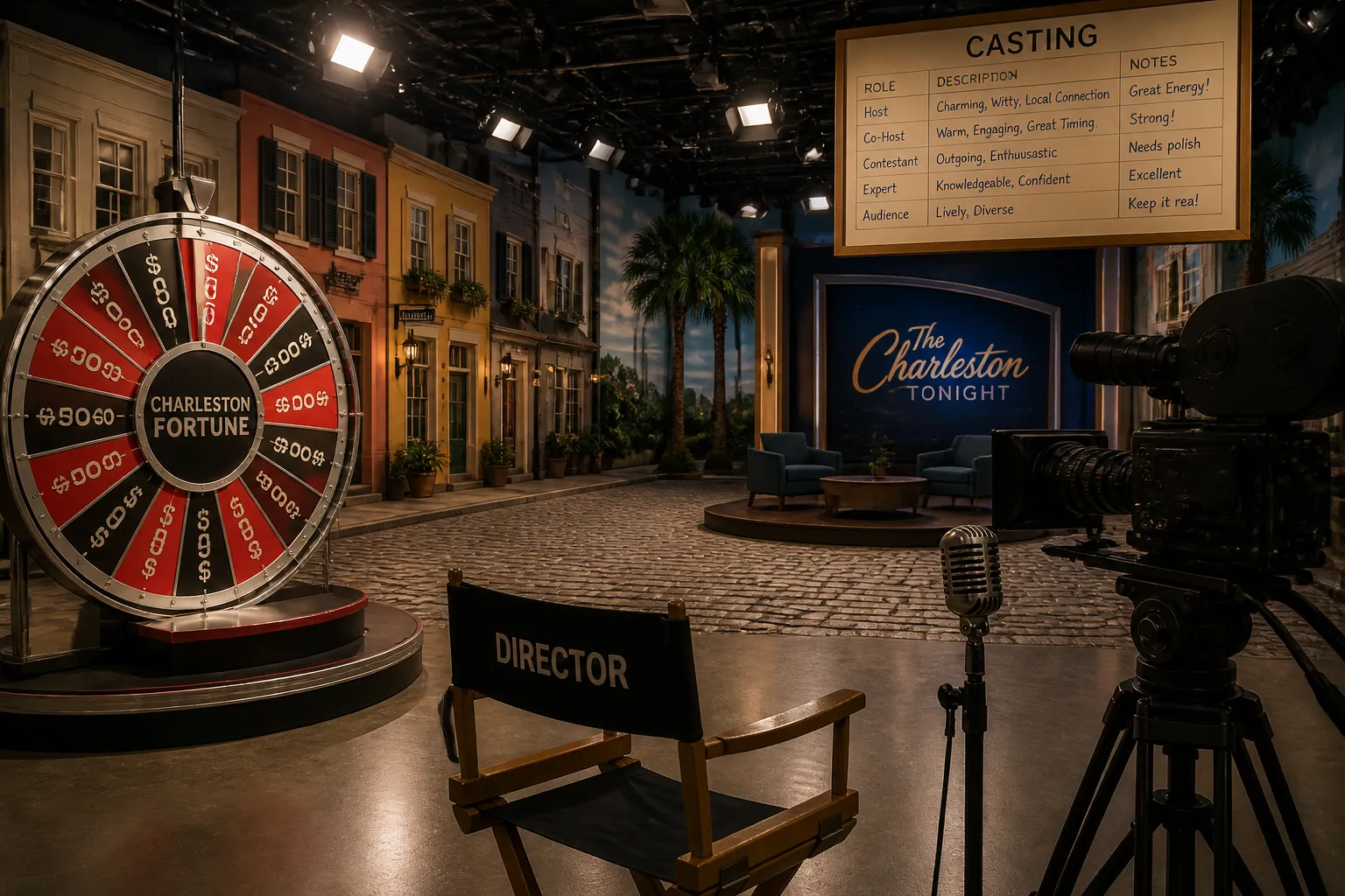 Charleston, SC Opens Multiple Casting Calls for Feature Films, Talk Show, Reality TV and Game Show