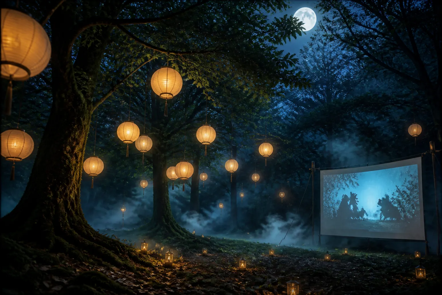 Ghibli Park Unveils First Nighttime Screening of New Short A Night in the Valley of the Witches